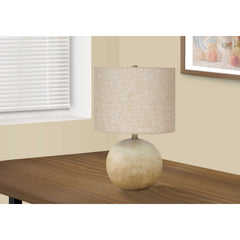 Table Lamp - 20"H / Beige Concrete / Beige
