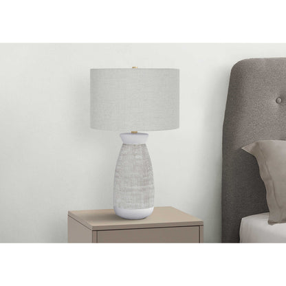 Table Lamp - 27"H / Ceramic Gray / Gray