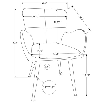 Iso - Chaise de Salle à Manger - Simili-Cuir Noir