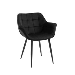 Calla - Dining Chair - Black Velvet