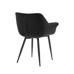 Calla - Dining Chair - Black Velvet