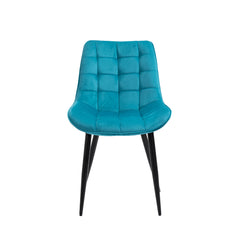 Aurora - Dining Chair - Blue Velvet