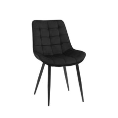 Aurora - Dining Chair - Black Velvet