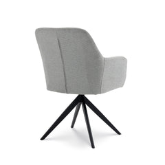 Cléo - Dining Chair - Grey Fabric