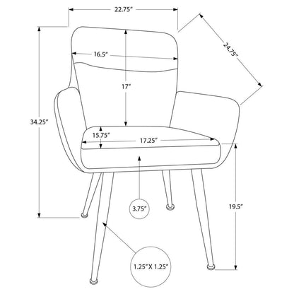 Jerry - Dining Chair - Black PU Leather