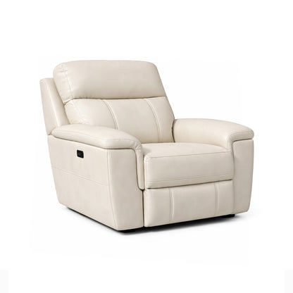 Laurena - Fauteuil Inclinable Électrique - Blanc Cassé