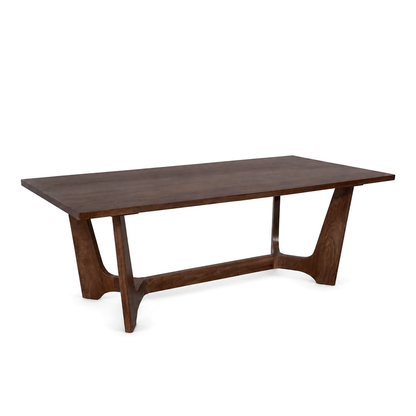 Selvino - Table à Manger - Bois massif Noyer - 86 po