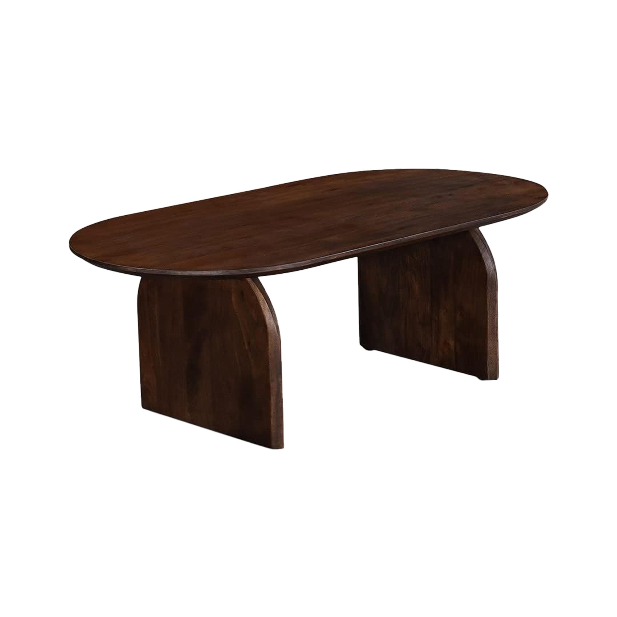 Eravon - Table basse - Bois Massif Noyer