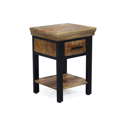 Karine - Bedside Table - Solid Wood