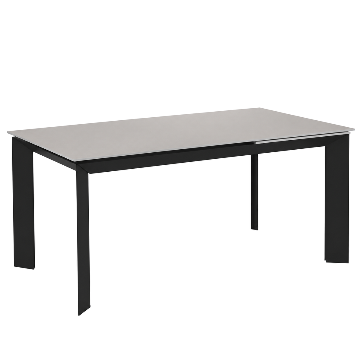Elliot - Extendable Dining Table - Grey Tempered Glass
