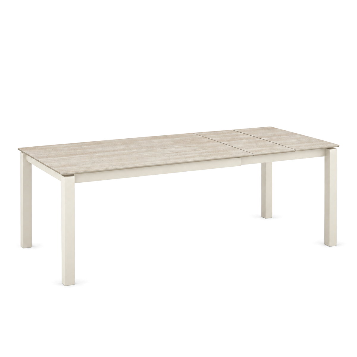 Mikhai - Table à Manger extensible - Travertin