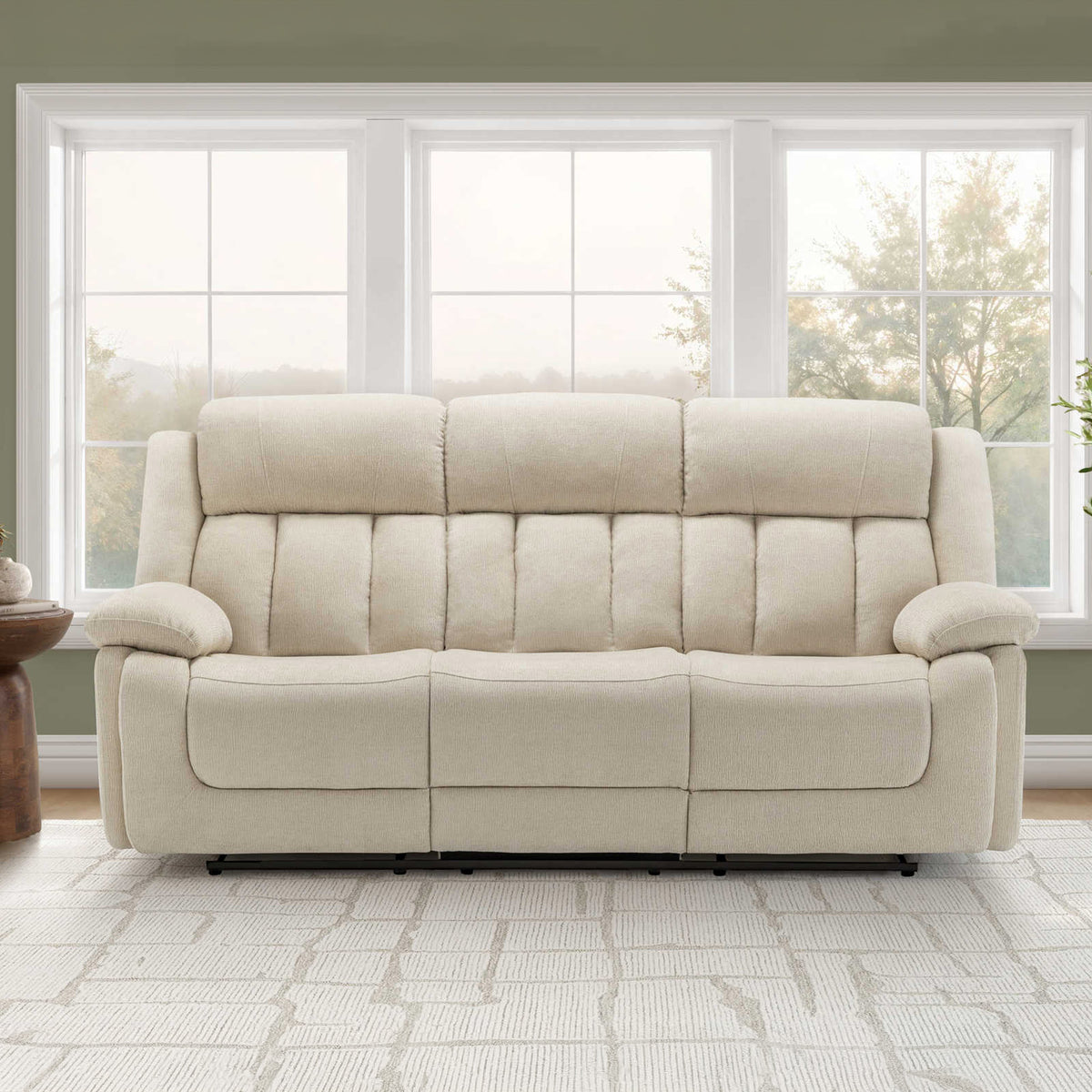 Mason - Sofa Inclinable Électrique - Beige