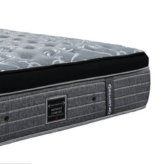 Twin Semi-Firm Hybrid Mattress - Dreamstar Midnight Comfort Latex