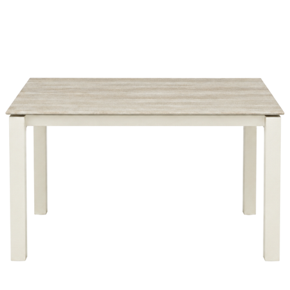 Mikhai - Table à Manger extensible - Travertin