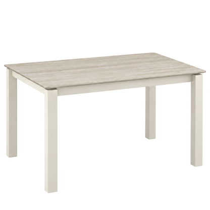 Mikhai - Table à Manger extensible - Travertin