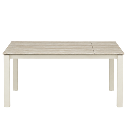 Mikhai - Table à Manger extensible - Travertin