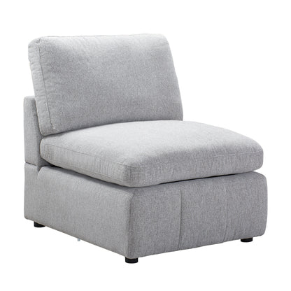 Amaro - Module sans accoudoir - Gris Pâle