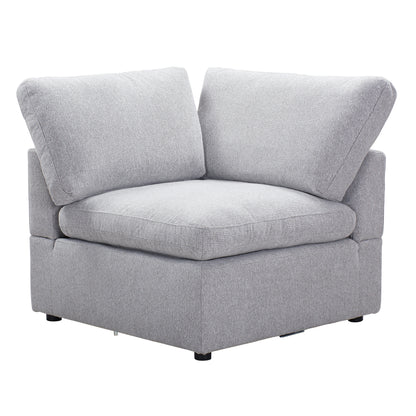 Amaro - Module d'angle (coin) - Gris Pâle