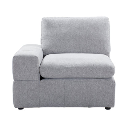Amaro - Sofa Sectionnel Modulaire - Gris Pâle