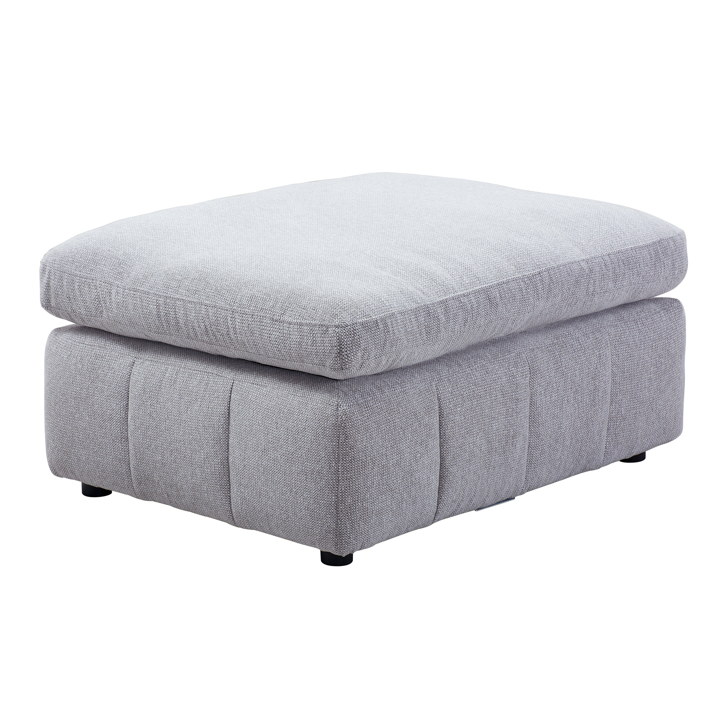 Amaro - Ottoman - Gris Pâle