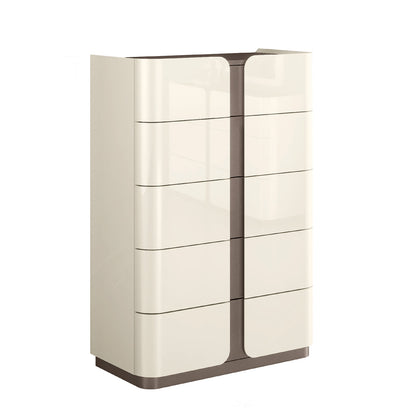 Livo - 5-drawer chest - Beige