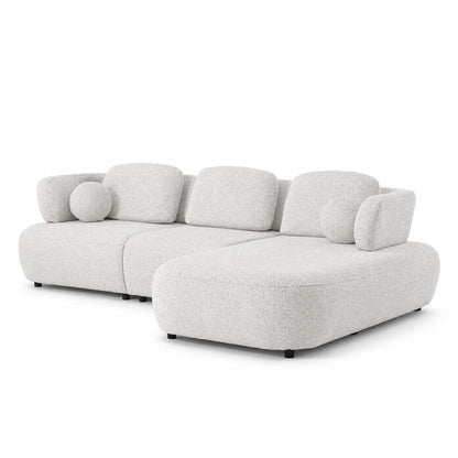 Prado - Sofa Sectionnel - Tissu Beige