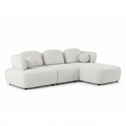 Prado - Sofa Sectionnel - Tissu Beige