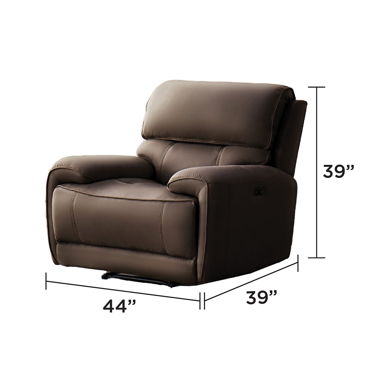 Ravella - Fauteuil Inclinable Électrique - Mocha