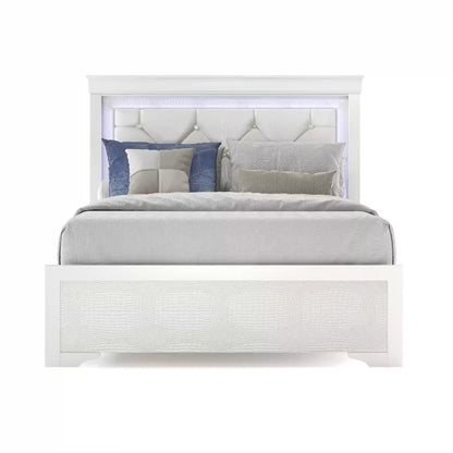 Orelis - Full Bed - White