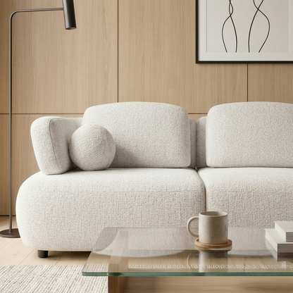 Prado - Sectional Sofa - Beige Fabric