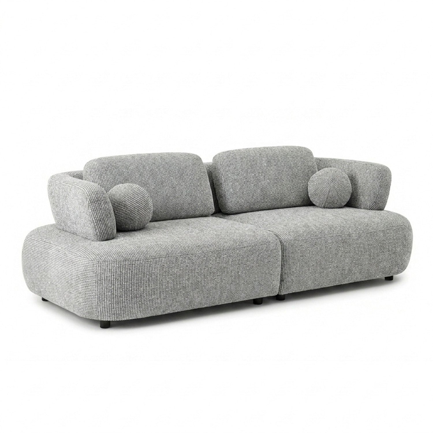 Prado - Sofa - Tissu Gris