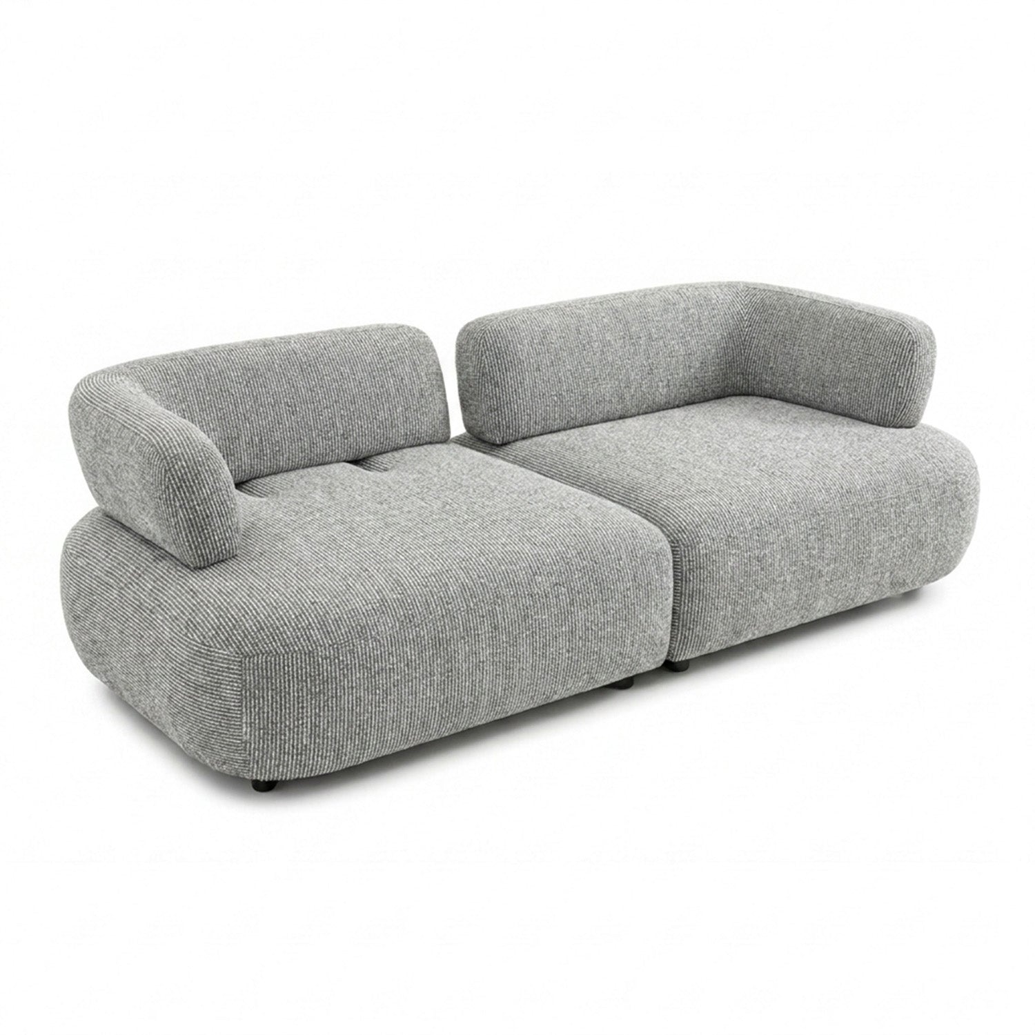 Prado - Sofa - Tissu Gris