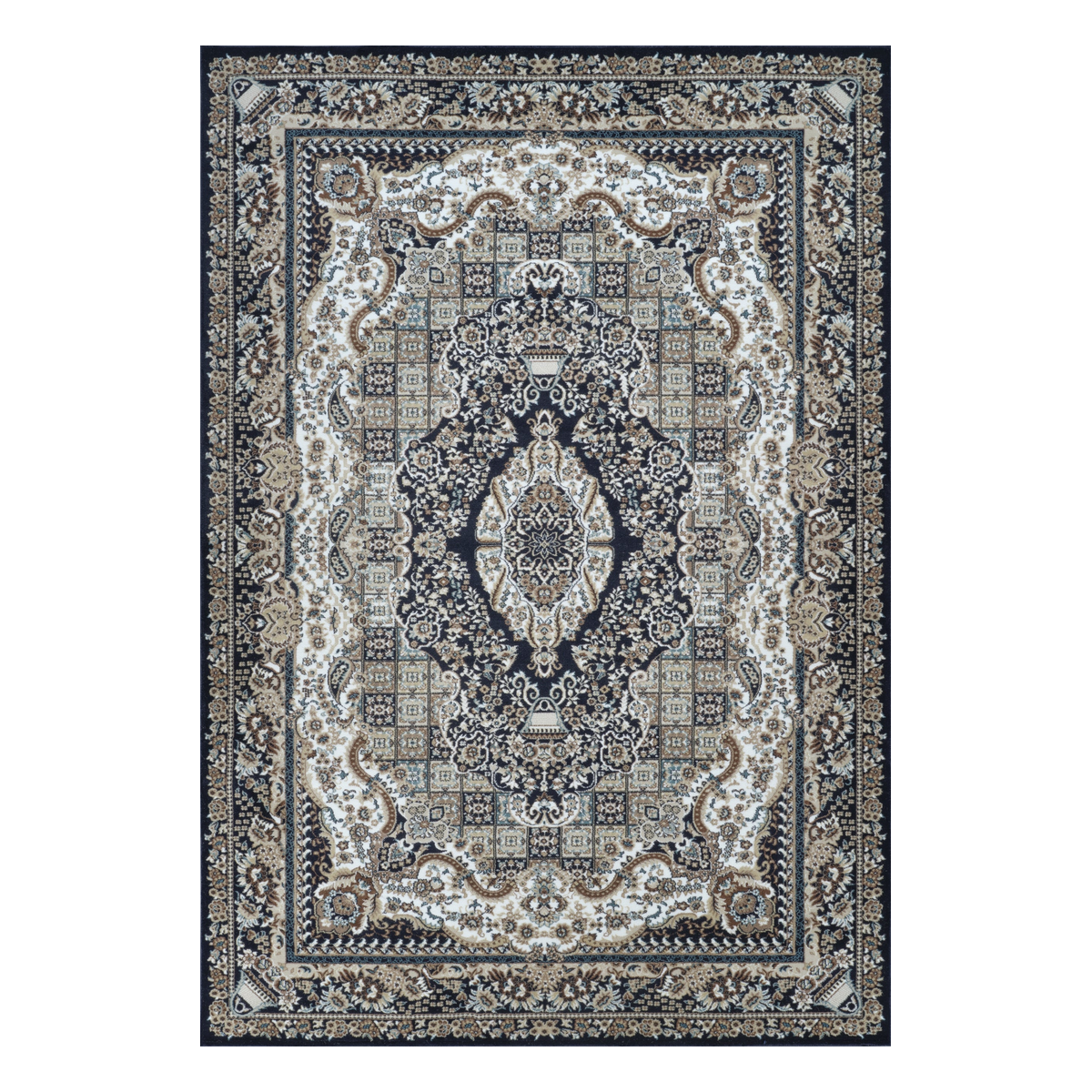 Rohana - Tapis - Bleu marine