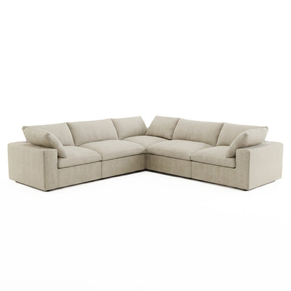 Cozy - Sofa Modulaire Sectionnel - Tissu Beige