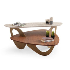 Coffee table - Solid - Travertine