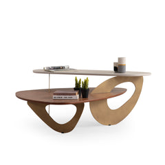 Coffee table - Solid - Travertine