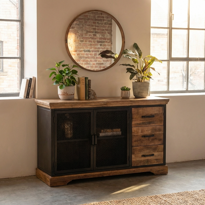 Forge - Buffet - Bois Massif et Métal