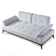 3 Seater Sofa - Slimi - Light Gray Fabric