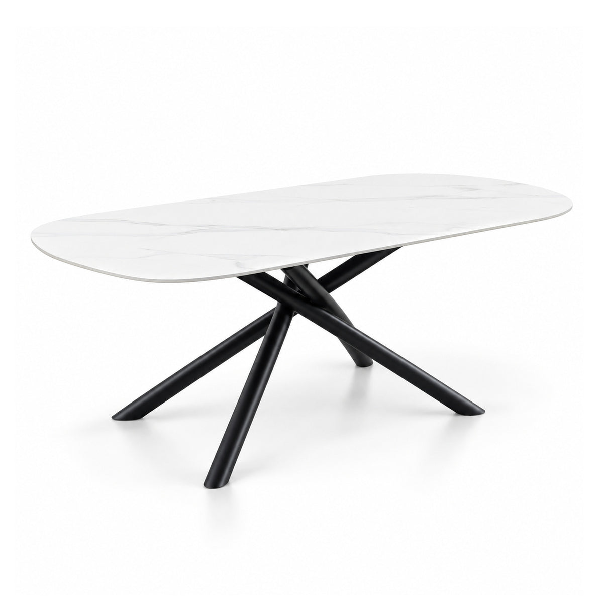 Lucille - Dining Table - White Marble