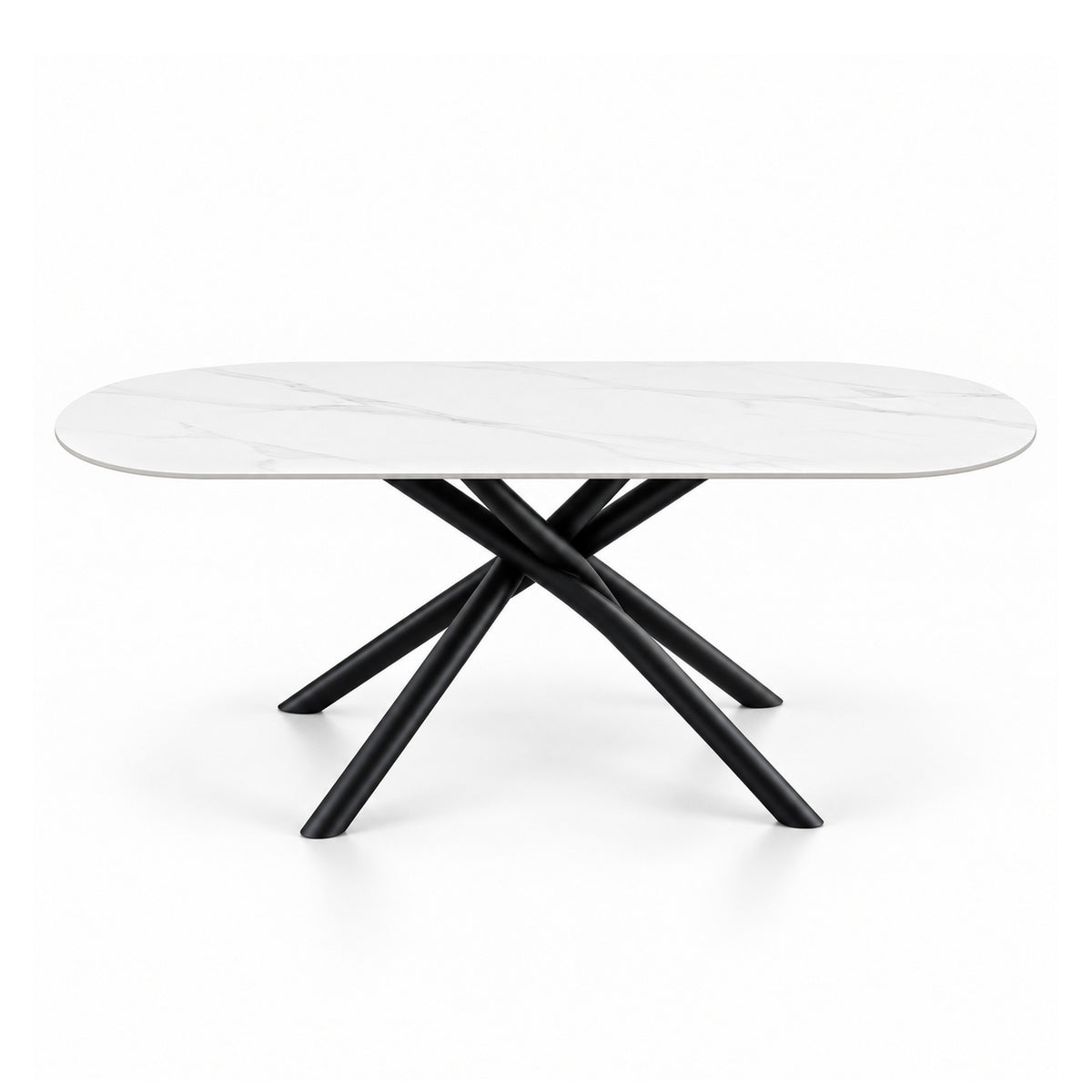 Lucille - Dining Table - White Marble