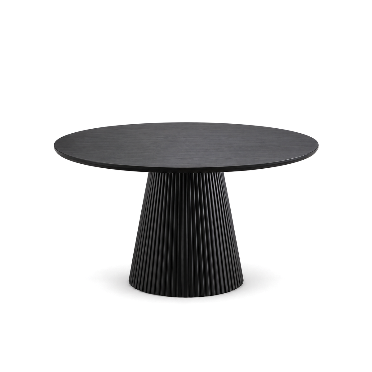 Mercer - Table à manger ronde - Noir minuit