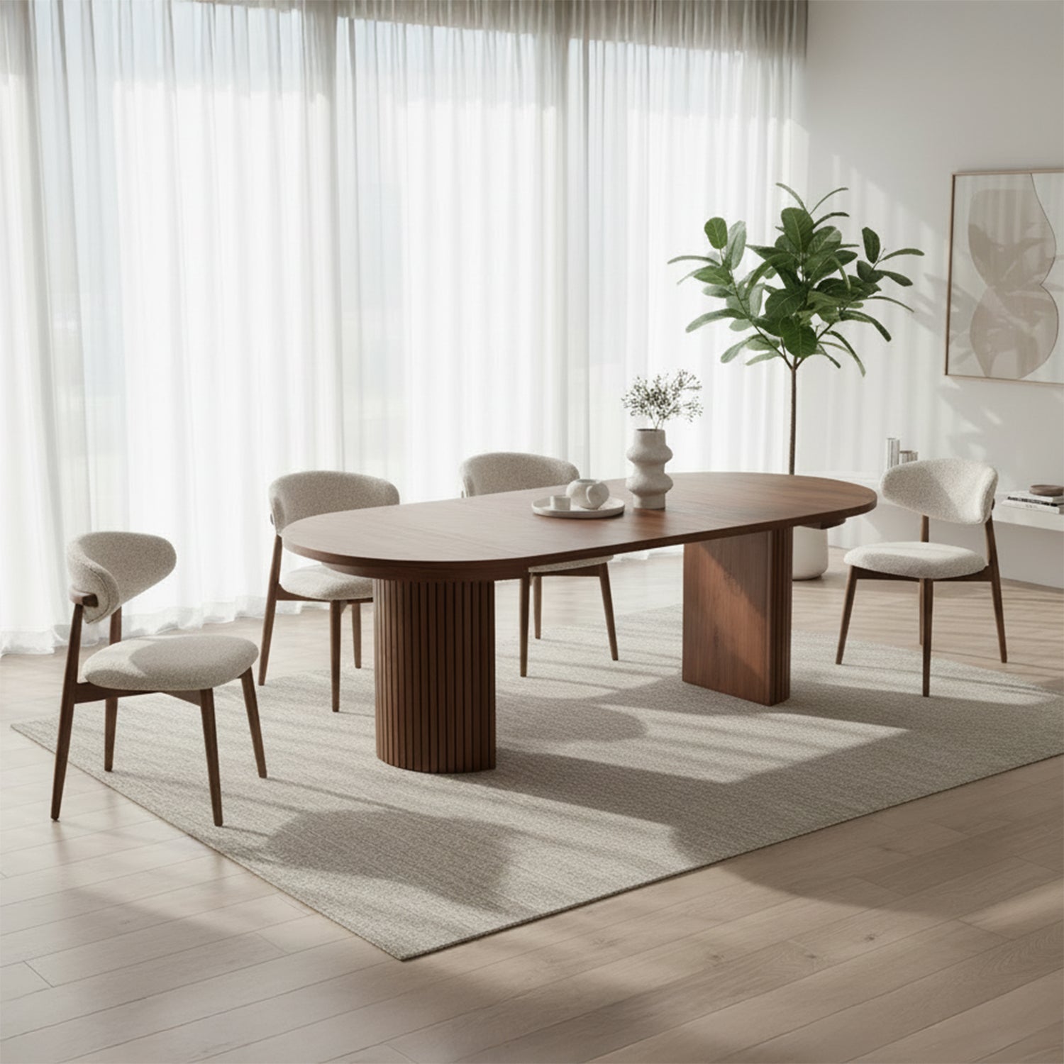 Transformer/Emy - Dining Room Set - Royal Walnut