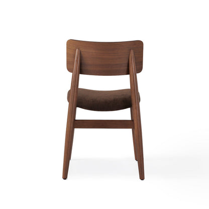 Transformer - Chaise de salle à manger Ronde - Noyer Royale