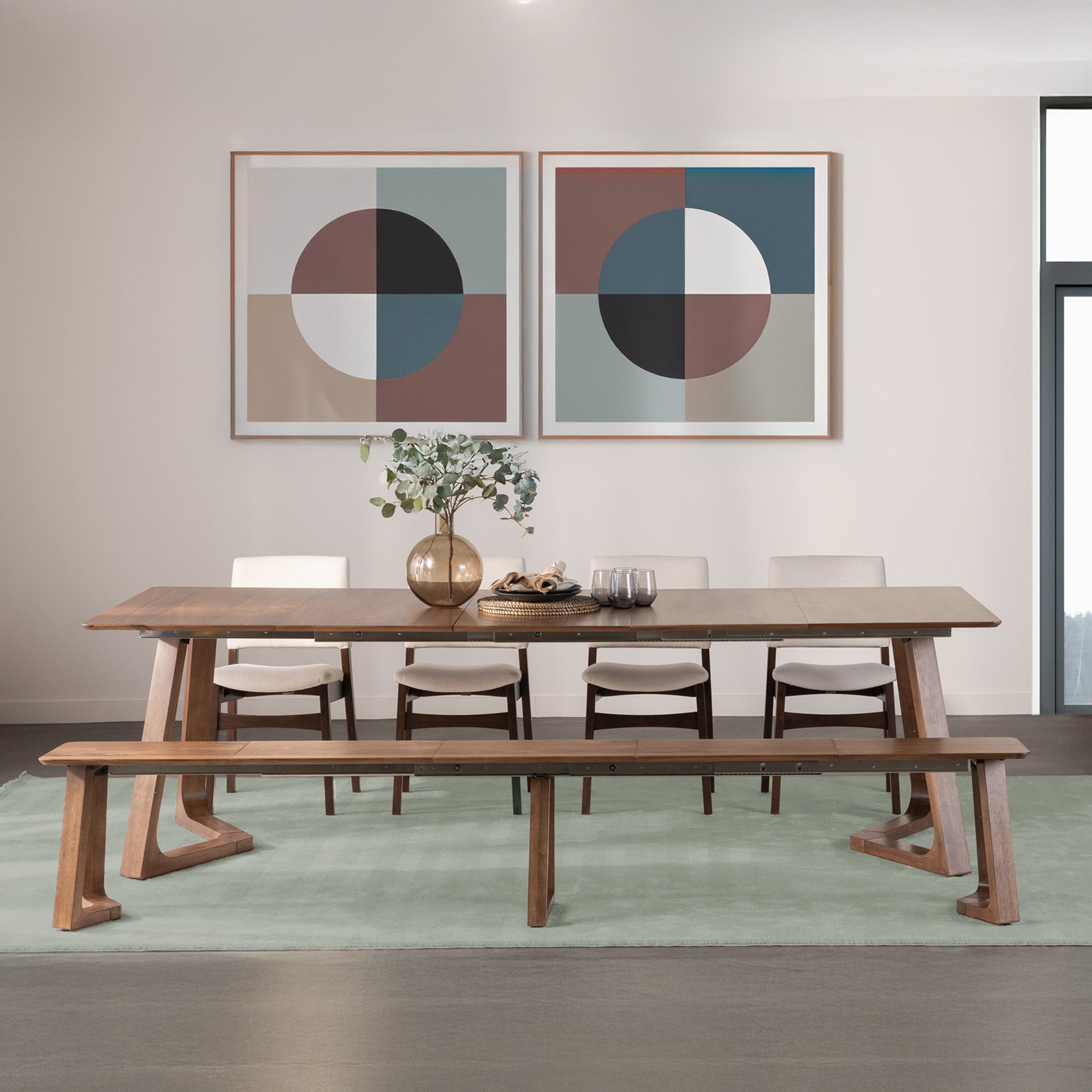 Transformer - Fontana Bench - Walnut