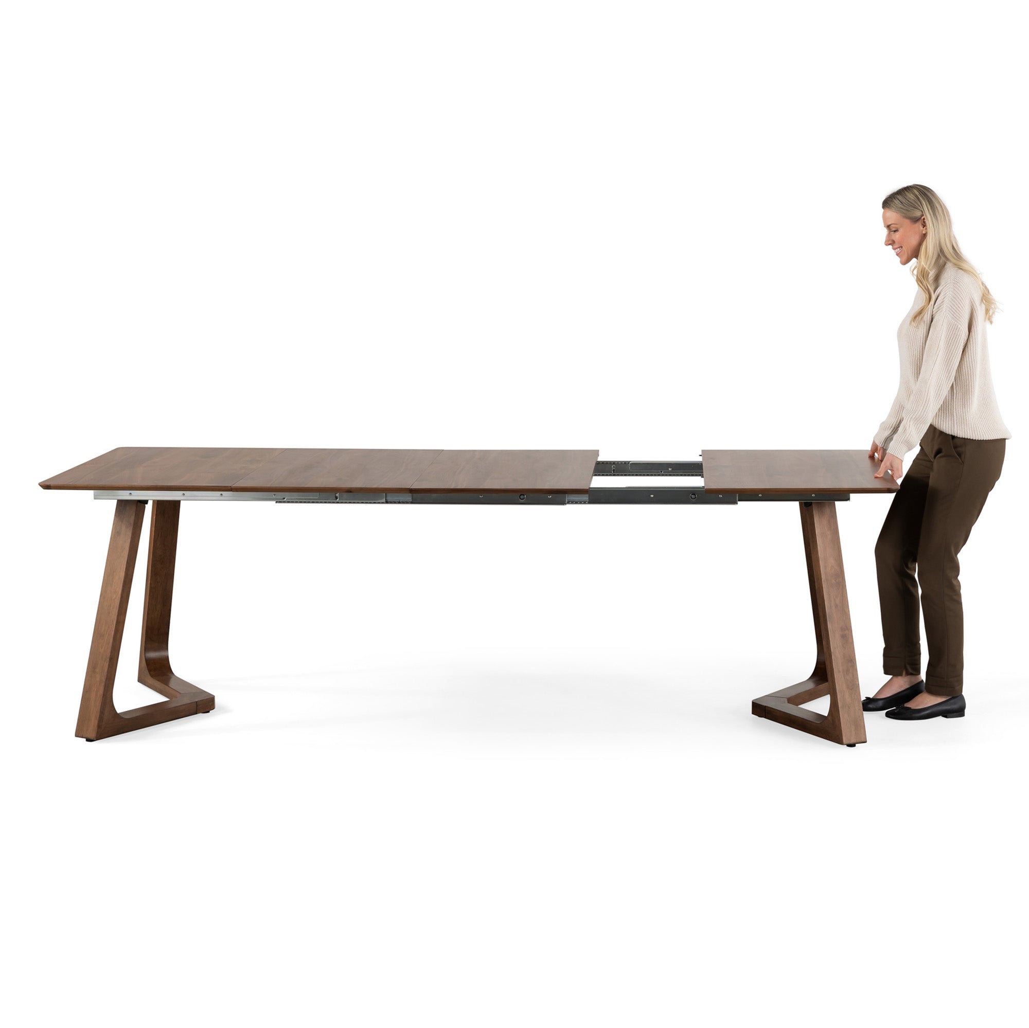 Transformer - Nova Dining Table - Royal Walnut – Meubles Chévous