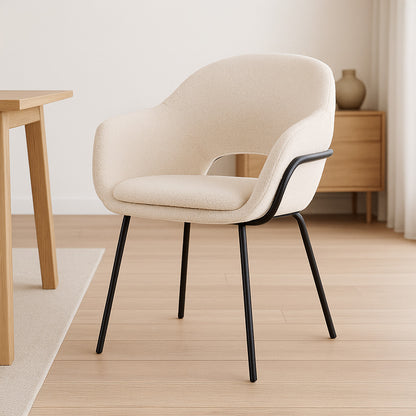 Marrisa - Dining Chair - Beige Fabric