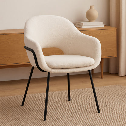 Marrisa - Dining Chair - Beige Fabric