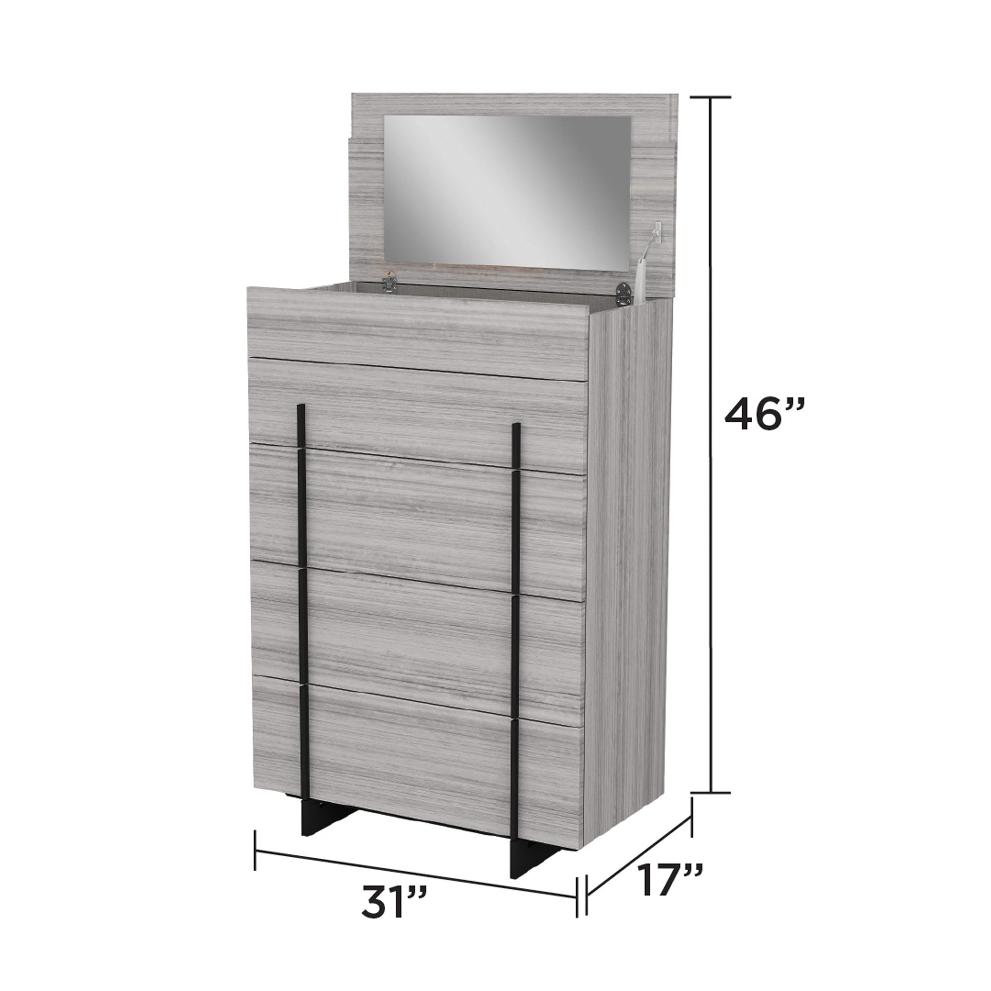 Venice - Bedroom Set - Grey