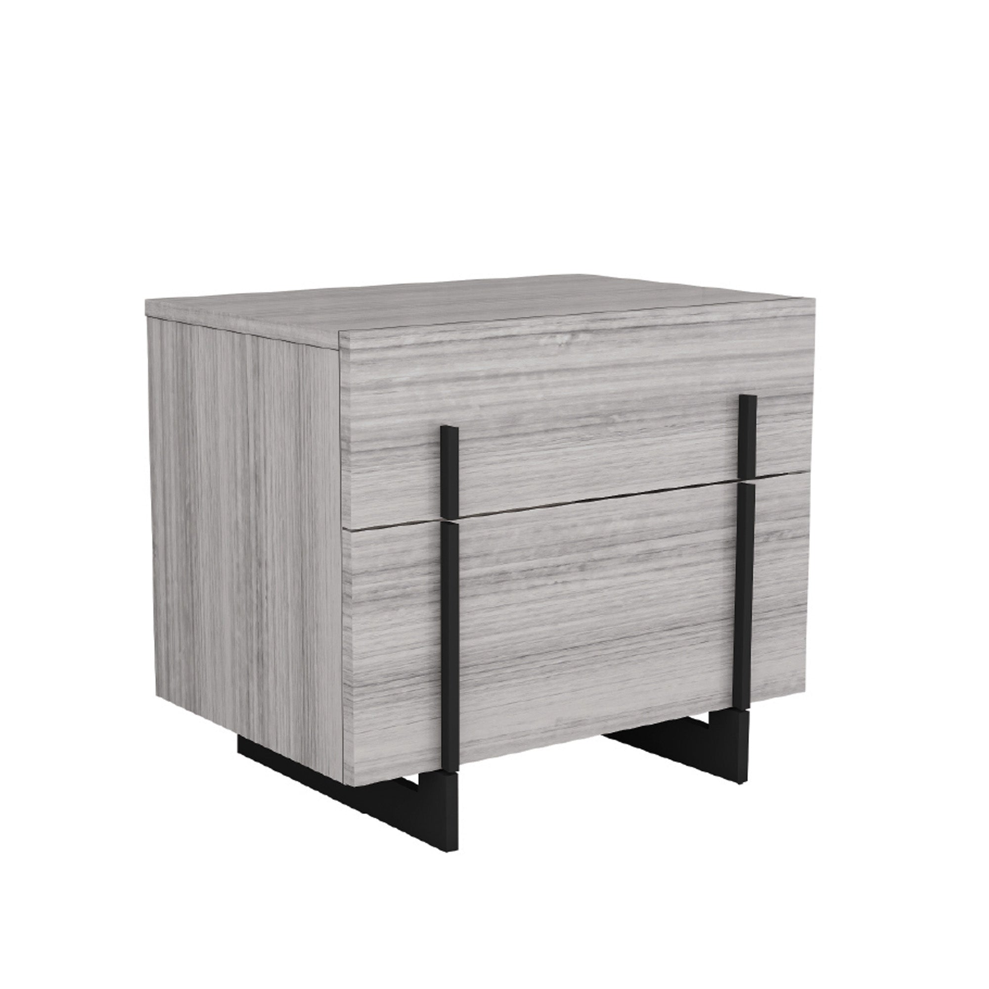 Venice - Nightstand - Grey