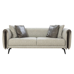 3 Seater Sofa - Luci - Gray Fabric